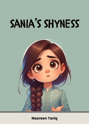 Cover of Sania's Shyness - friendship book for kids
